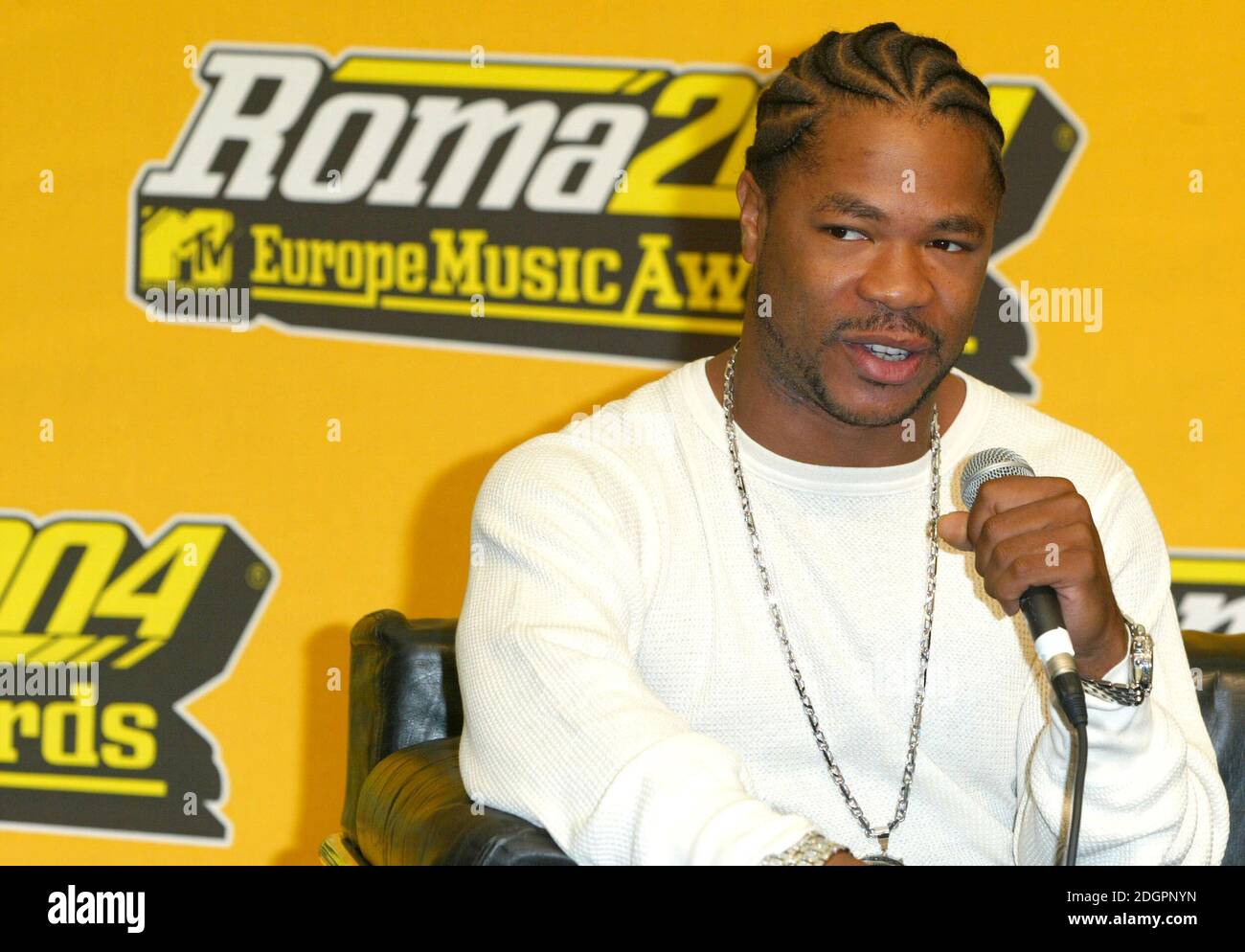 rap artist xzibit during his guest appearance on mtv's... Xzibit 2000