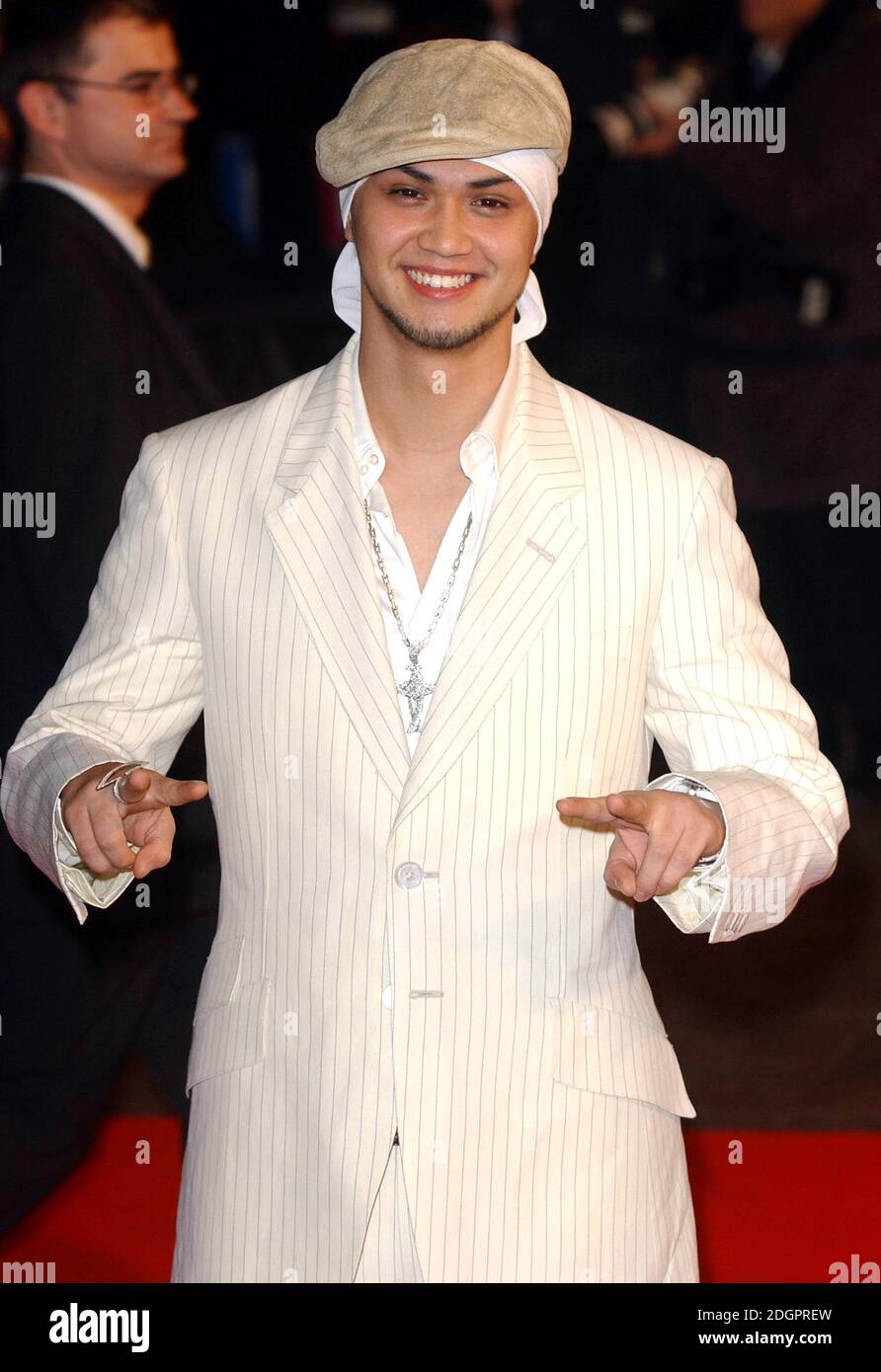 Billy Crawford arriving at the NRJ Awards in Cannes, France. Doug Peters/allactiondigital.com  65692-3482    Stock Photo