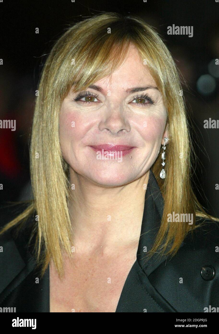 Kim Cattrall at the Evening Standard Film Awards 2005, The Savoy ...