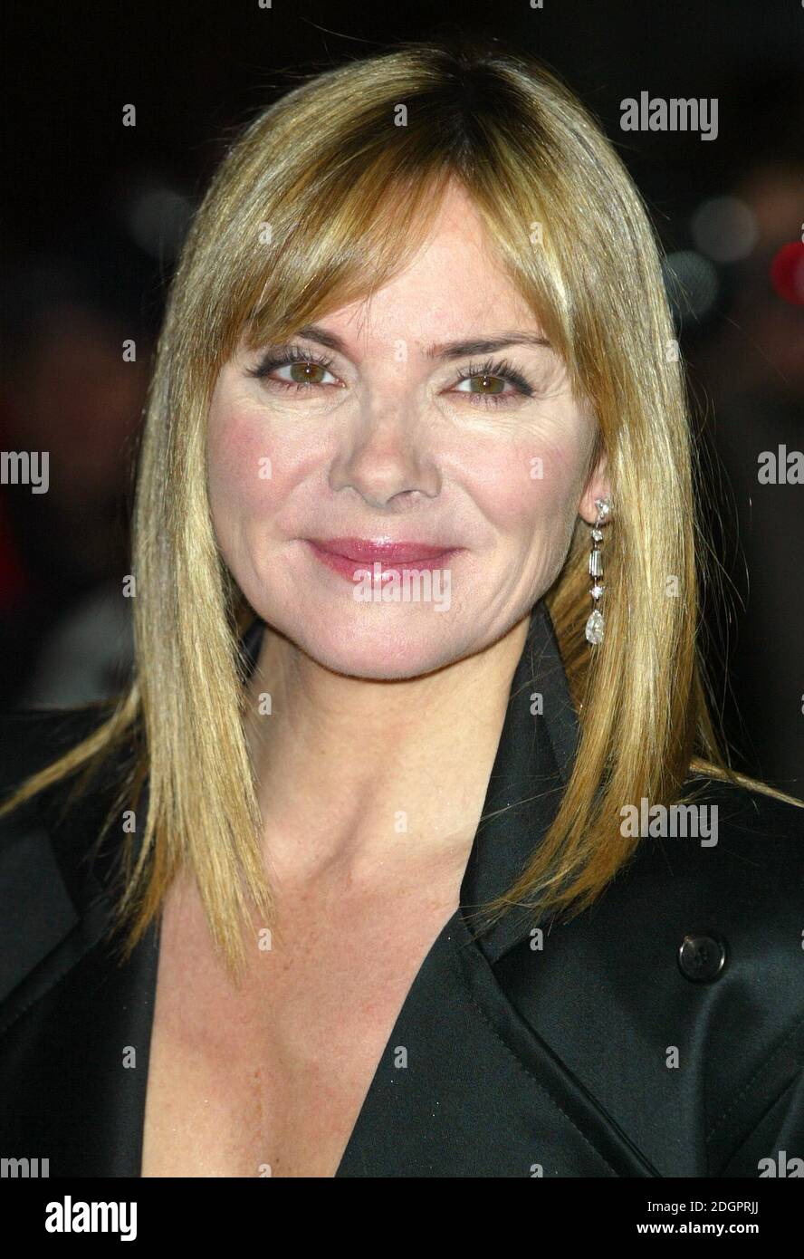 Kim Cattrall at the Evening Standard Film Awards 2005, The Savoy ...