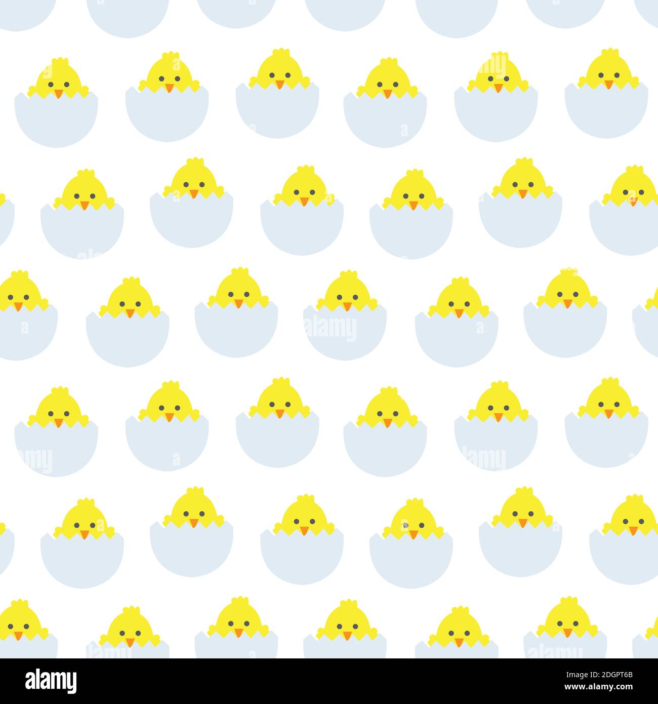 Easter Egg Seamless Pattern for computer graphics, fashion textiles, etc. Stock Vector