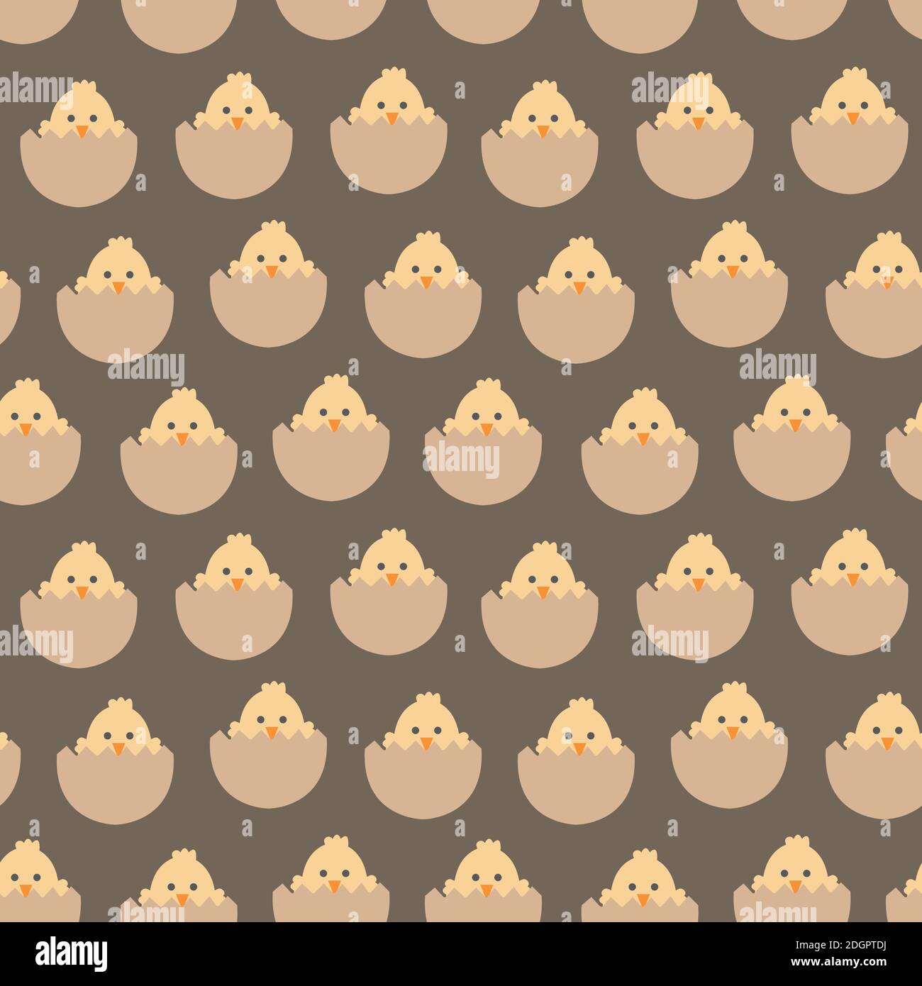 Easter Egg Seamless Pattern for computer graphics, fashion textiles, etc. Stock Vector