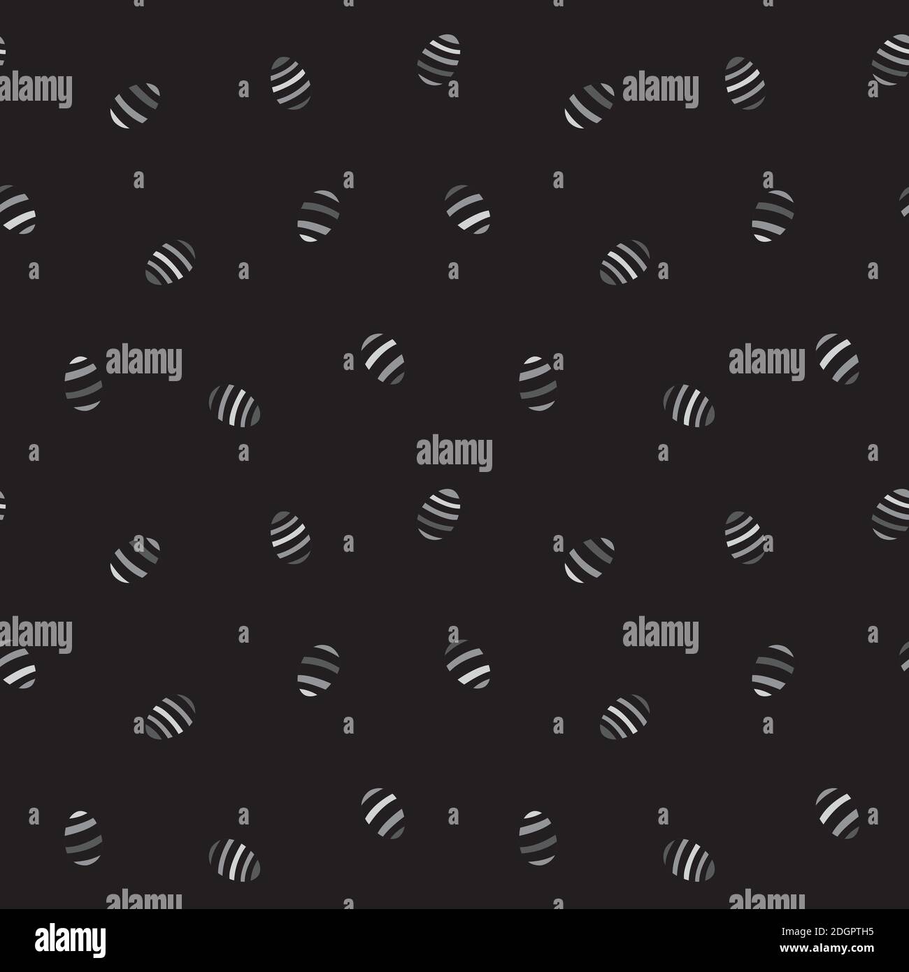 Easter Egg Seamless Pattern for computer graphics, fashion textiles, etc. Stock Vector