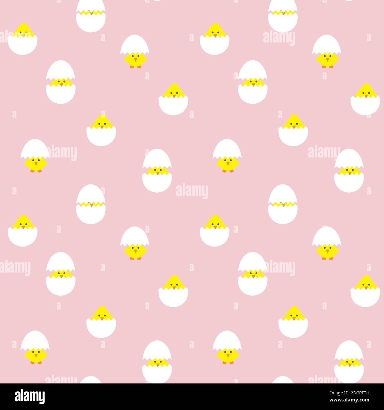 Easter Egg Seamless Pattern for computer graphics, fashion textiles, etc. Stock Vector