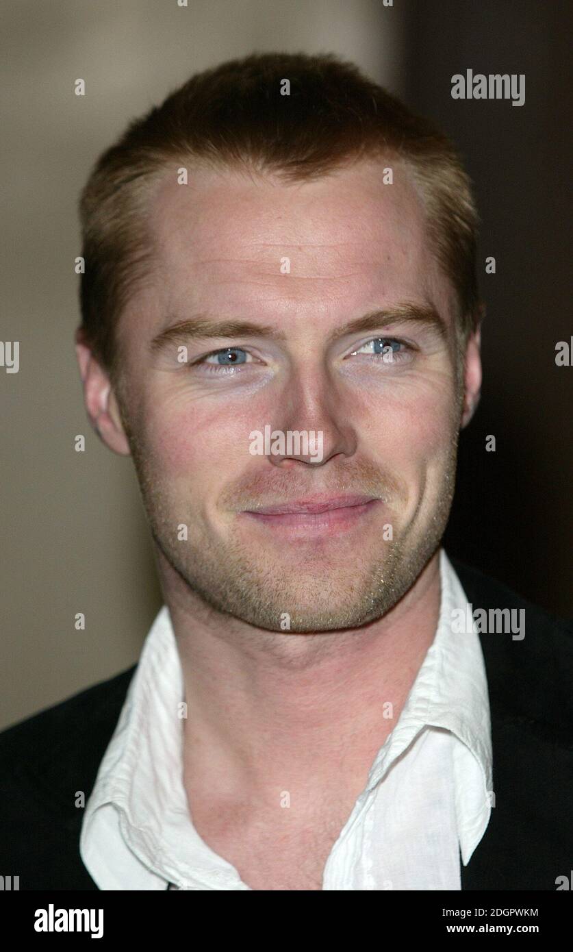 Ronan Keating at the Quintessentially Magazine launch in Bloomsbury, London. Doug Peters/allactiondigital.com  Stock Photo