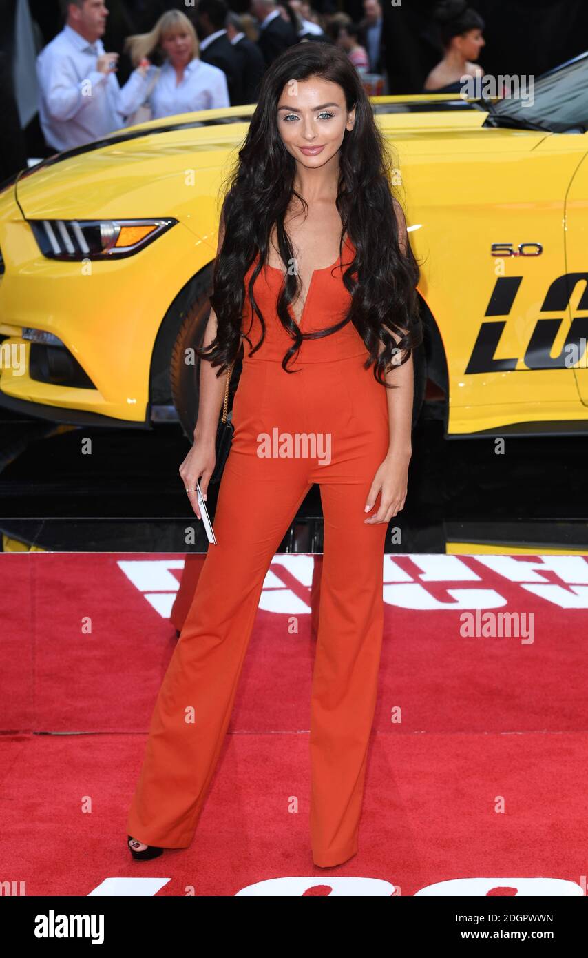 Kady McDermott attending the Logan Lucky UK Premiere held at Vue West