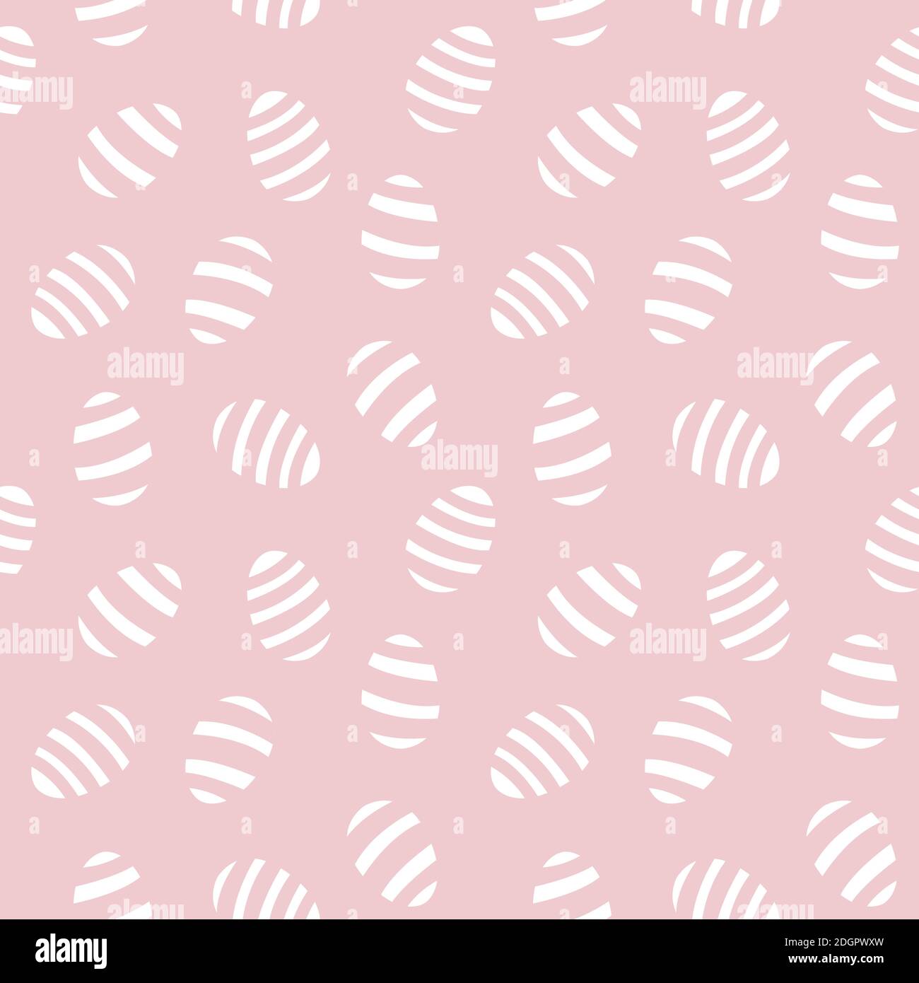 Easter Egg Seamless Pattern for computer graphics, fashion textiles, etc. Stock Vector