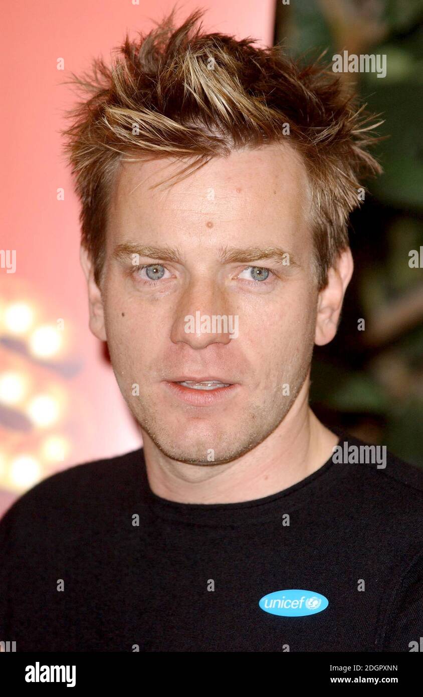 Ewan McGregor attending the press launch for the new West End
