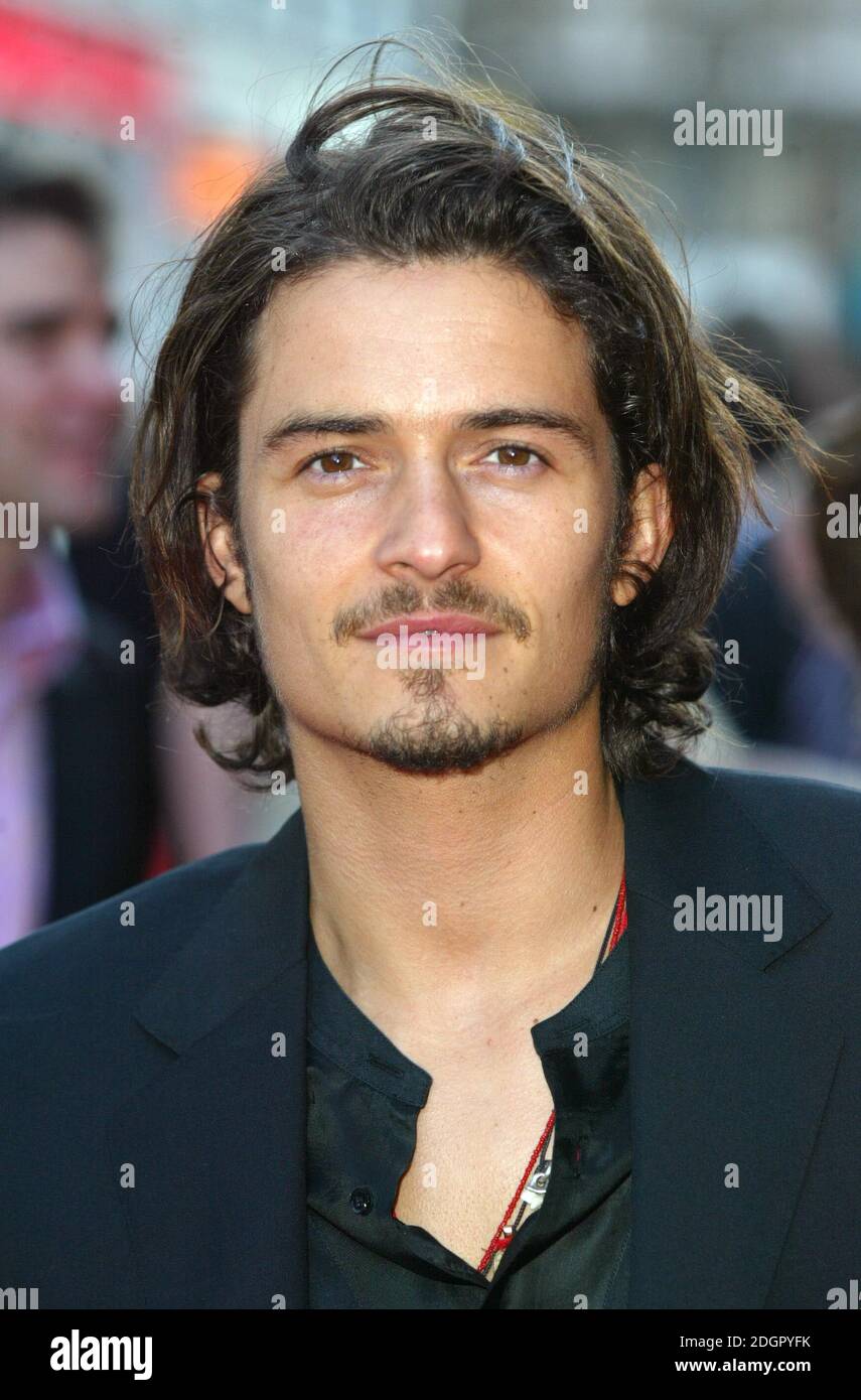 Orlando Bloom arriving at the European Premiere of Kingdom of Heaven, Leicester Square, London. Doug Peters/allactiondigital.com  Stock Photo