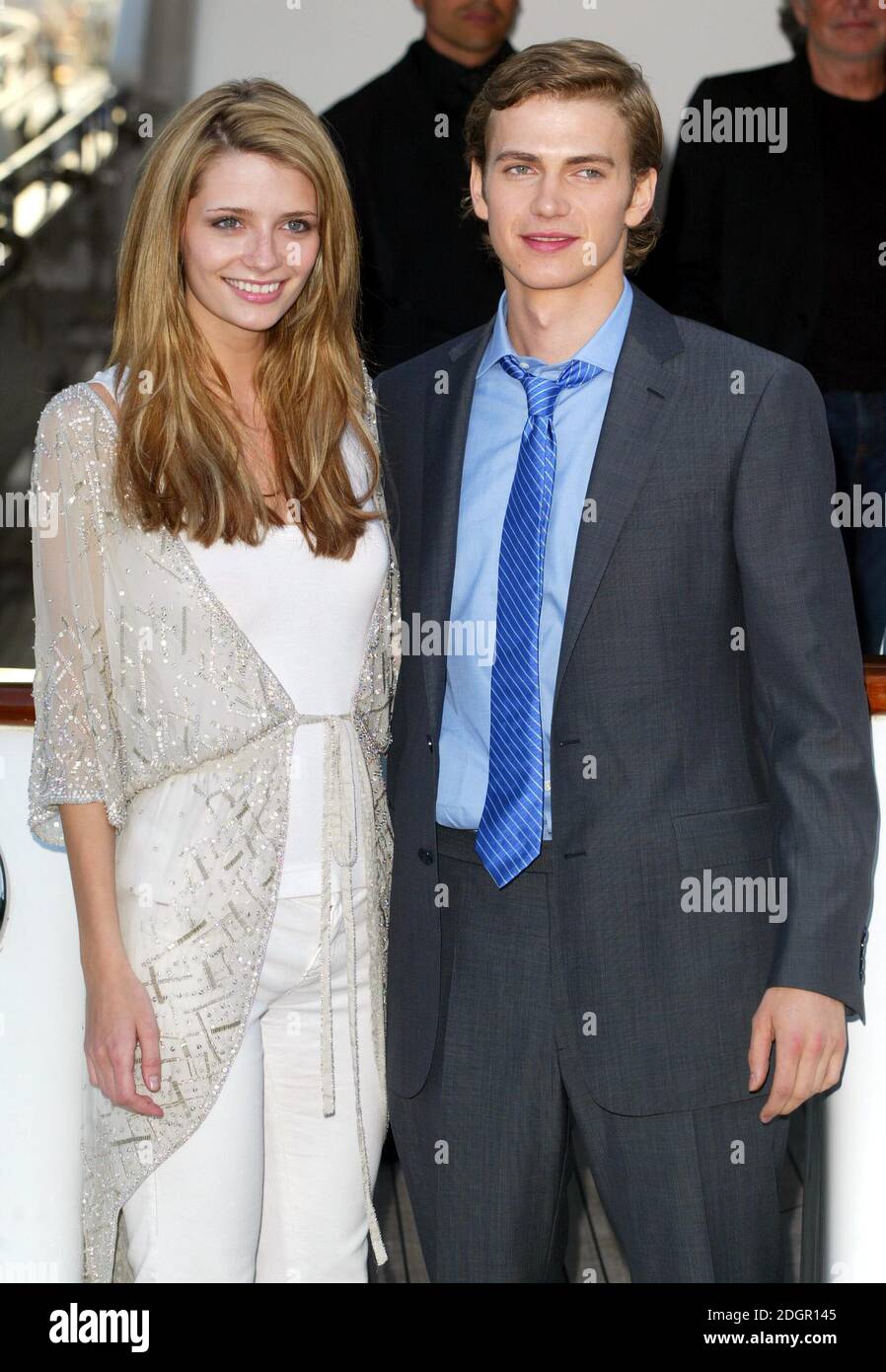 Hayden Christensen and Mischa Barton at the Decameron photocall, Cannes harbour. Part of the 58th Festival De Cannes. Doug Peters/allactiondigital.com   Stock Photo