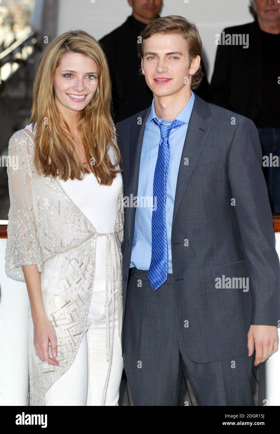 Mischa Barton and Hayden Christensen at the Decameron photocall, Cannes harbour. Part of the 58th Festival De Cannes. Doug Peters/allactiondigital.com   Stock Photo