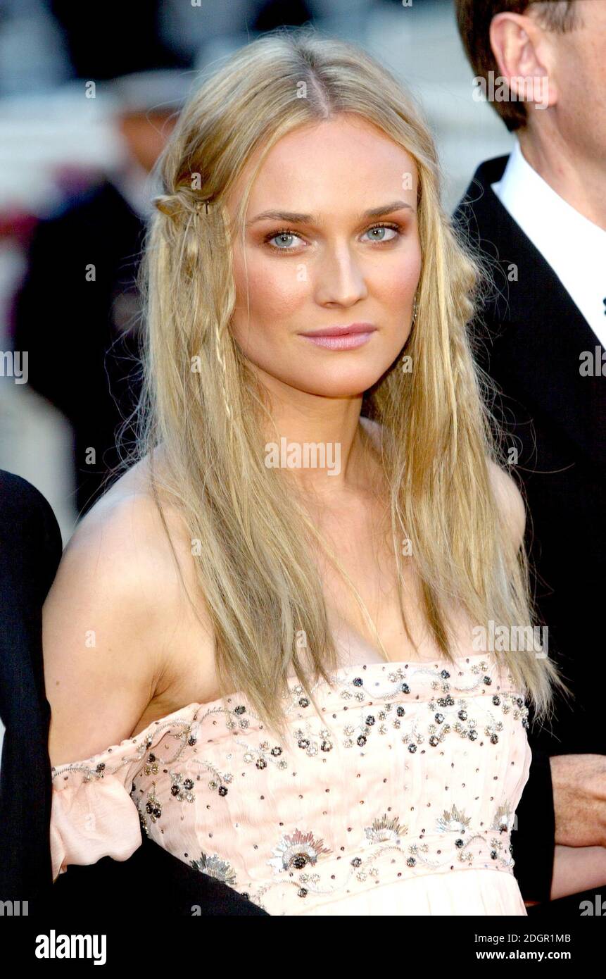 Diane Kruger at the premiere for Joyeux Noel, the Palais Du Festival