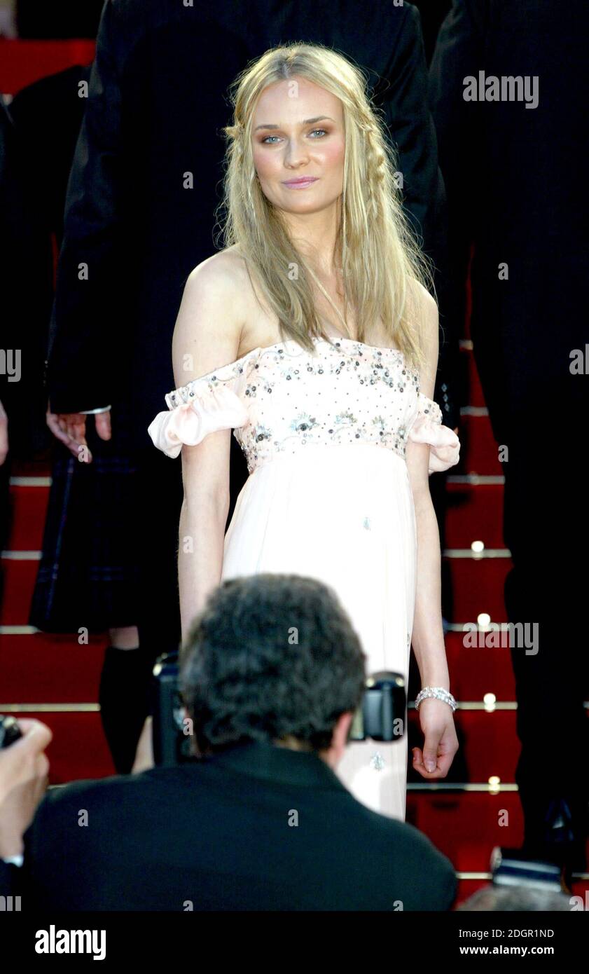 Diane Kruger at the premiere for Joyeux Noel, the Palais Du Festival