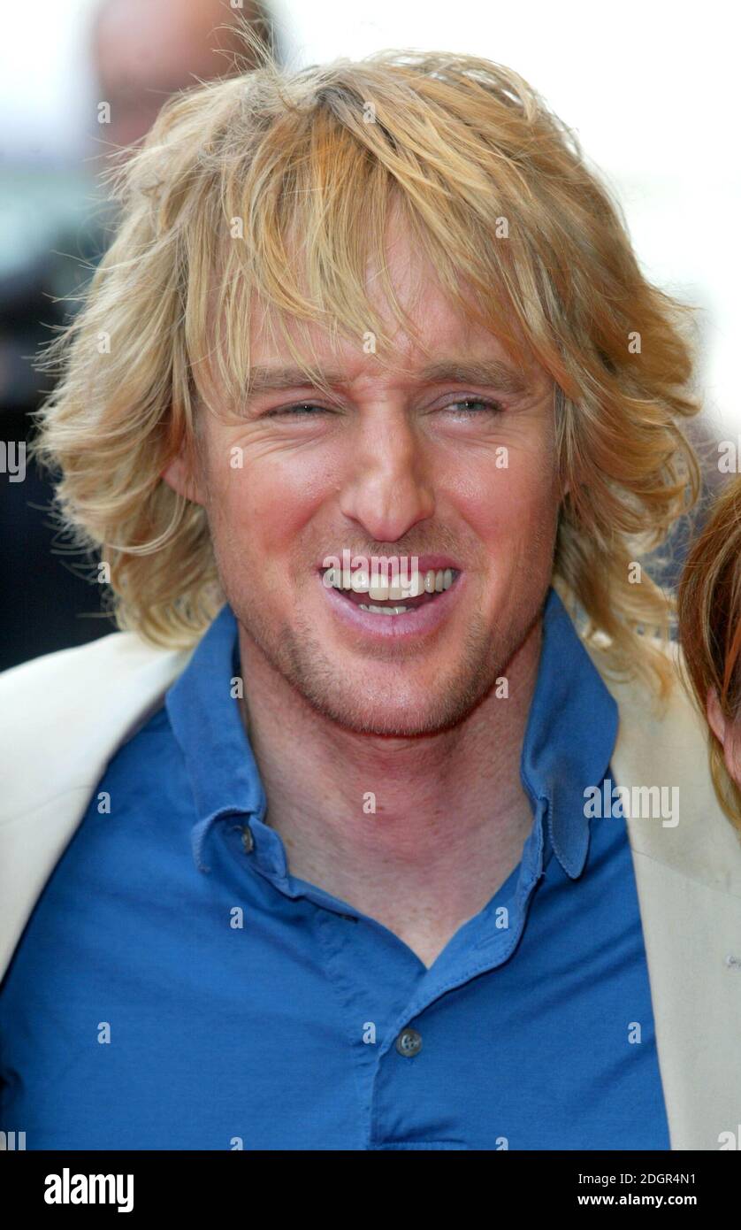 Owen Wilson at the world premiere of Wedding Crashers, Leicester Square, London. Doug Peters/allactiondigital.com  Stock Photo