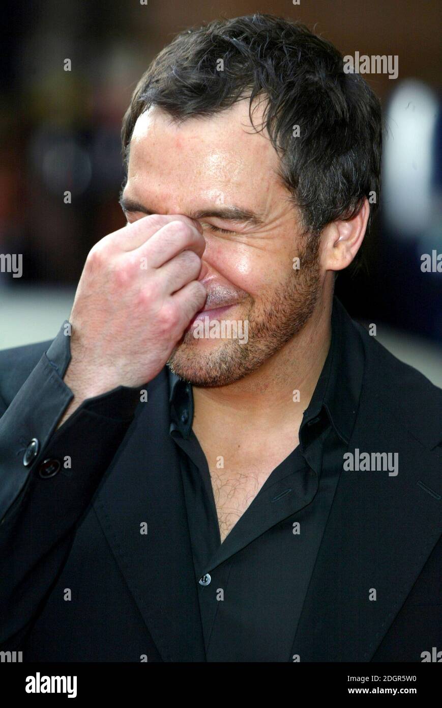 Steve Brookstein arriving at the UK Premiere of Herbie : Fully Loaded, Leicester Square, London. Doug Peters/allactiondigital.com  Stock Photo