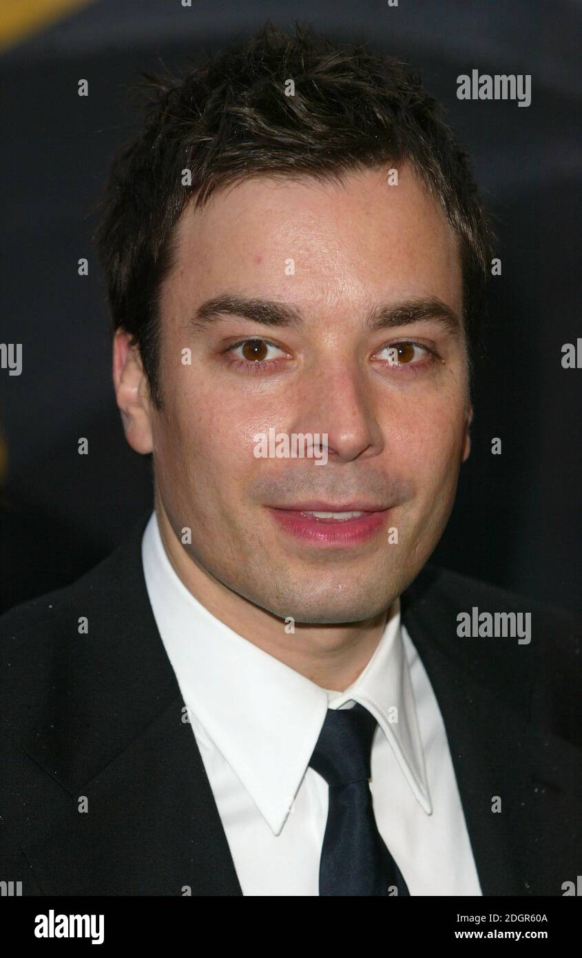 Jimmy Fallon arriving at the premiere of The Perfect Match, The