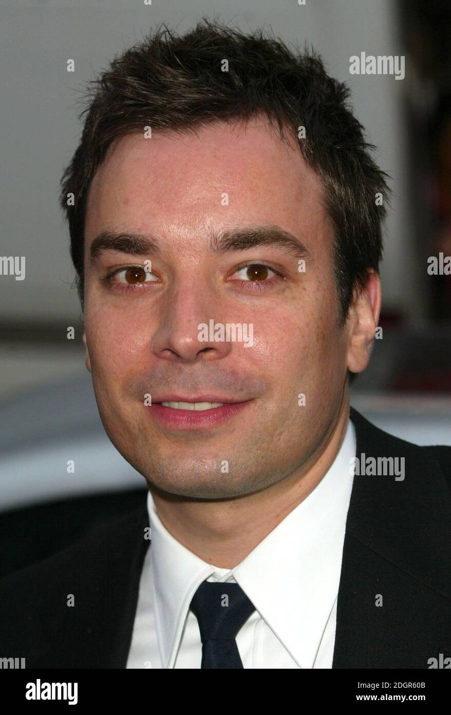 Jimmy Fallon arriving at the premiere of The Perfect Match, The