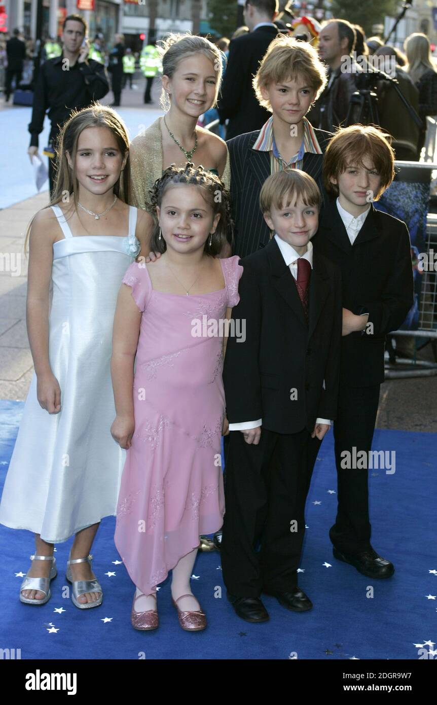 The cast arriving at the world premiere of Nanny McPhee in London’s