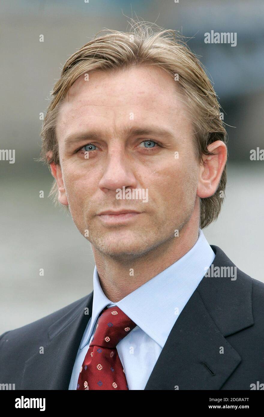 The announcement of actor Daniel Craig to play James Bond in the 21st 007 film Casino Royale, HMS President, London. Doug Peters/allactiondigital.com  Stock Photo