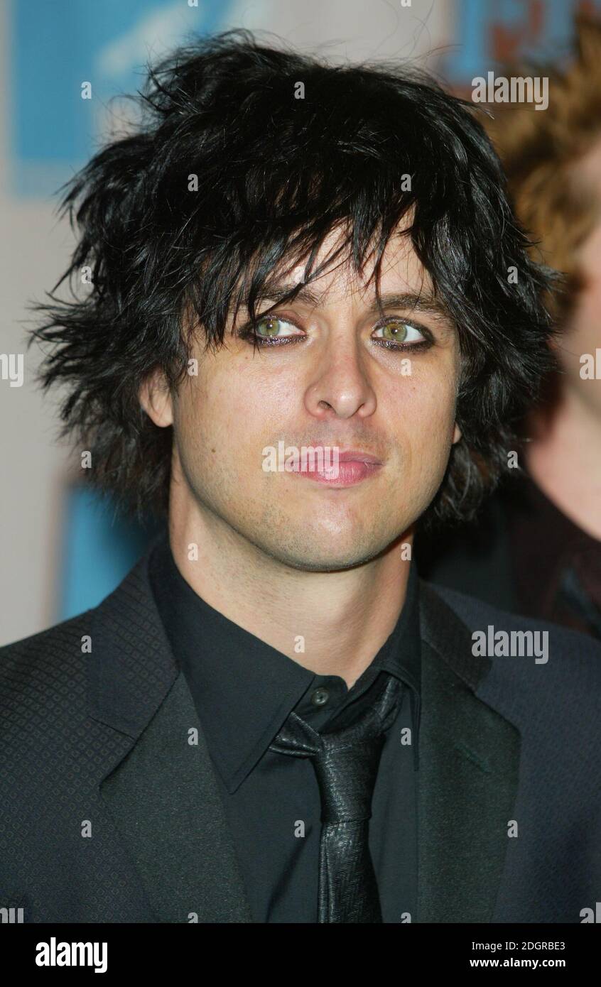 Billie Joe Armstrong from Green Day arriving at the 2005 MTV Europe Music Awards, Lisbon, Portugal. Doug Peters/allactiondigital.com  Stock Photo
