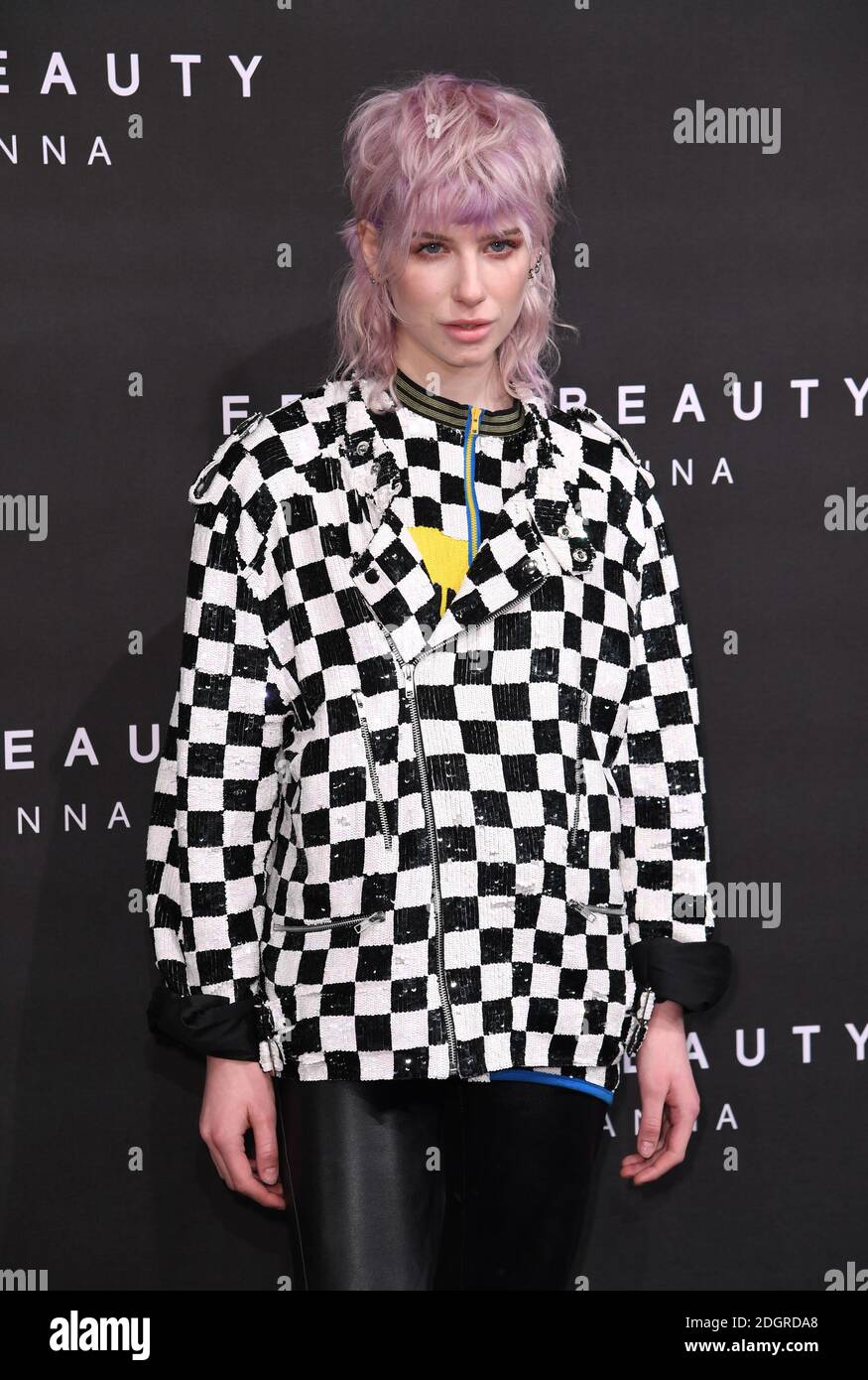 Charlie Barker arriving at the Fenty Beauty By Rihanna Party