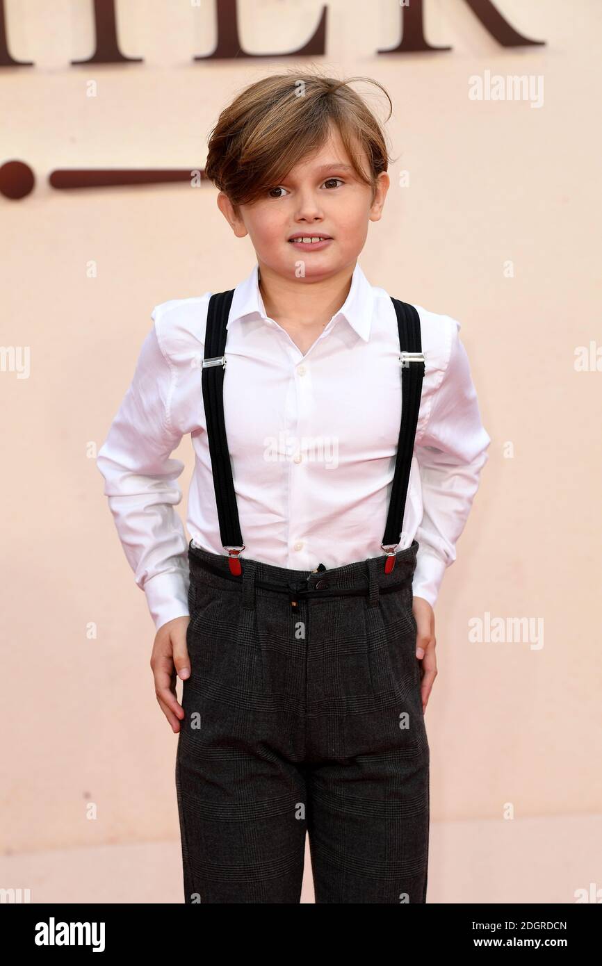 Will Tilston attending the premiere of Goodbye Christopher Robin at