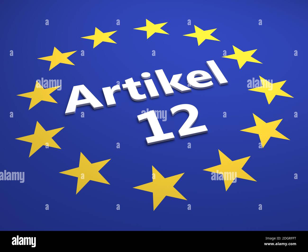 Artikel 12 Stock Photo