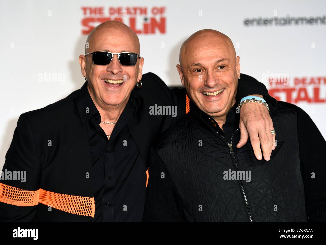 Richard Fairbrass and Fred Fairbrass from Right Said Fred attending The