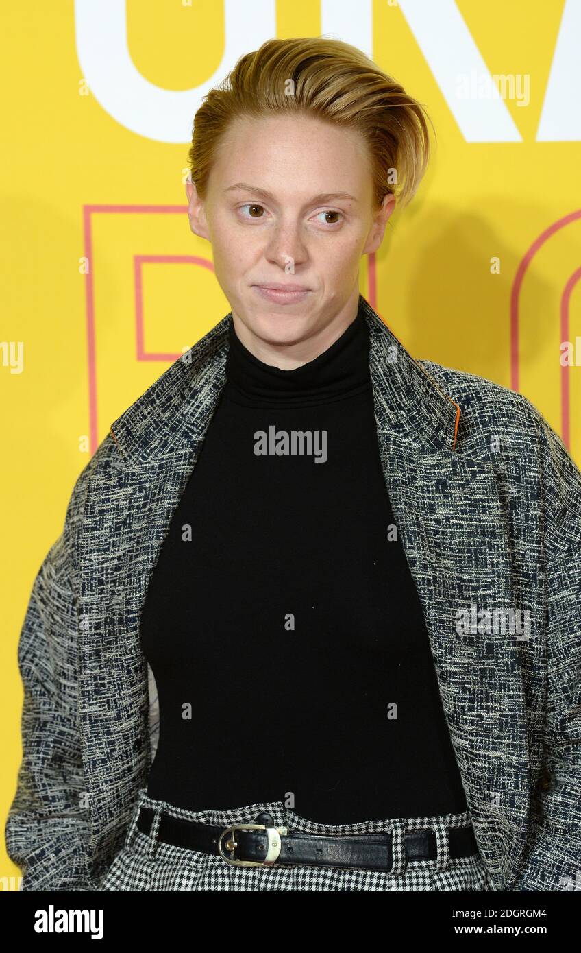 La Roux attending the Grace Jones Bloodlight and Bami Premiere, BFI ...