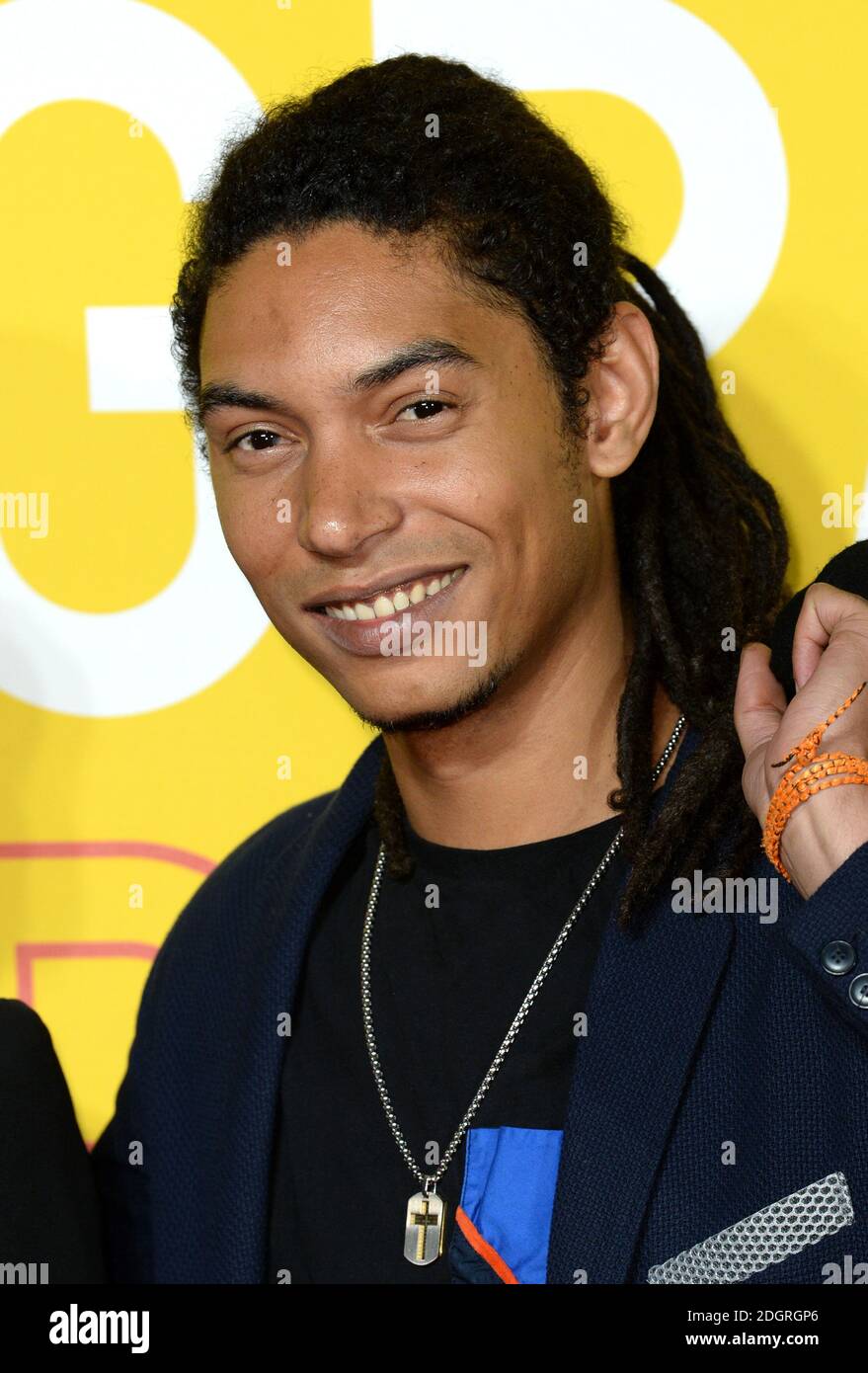 Grace Jones son Paulo Goude attending the Grace Jones Bloodlight and Bami Premiere, BFI Southbank, London Stock Photo