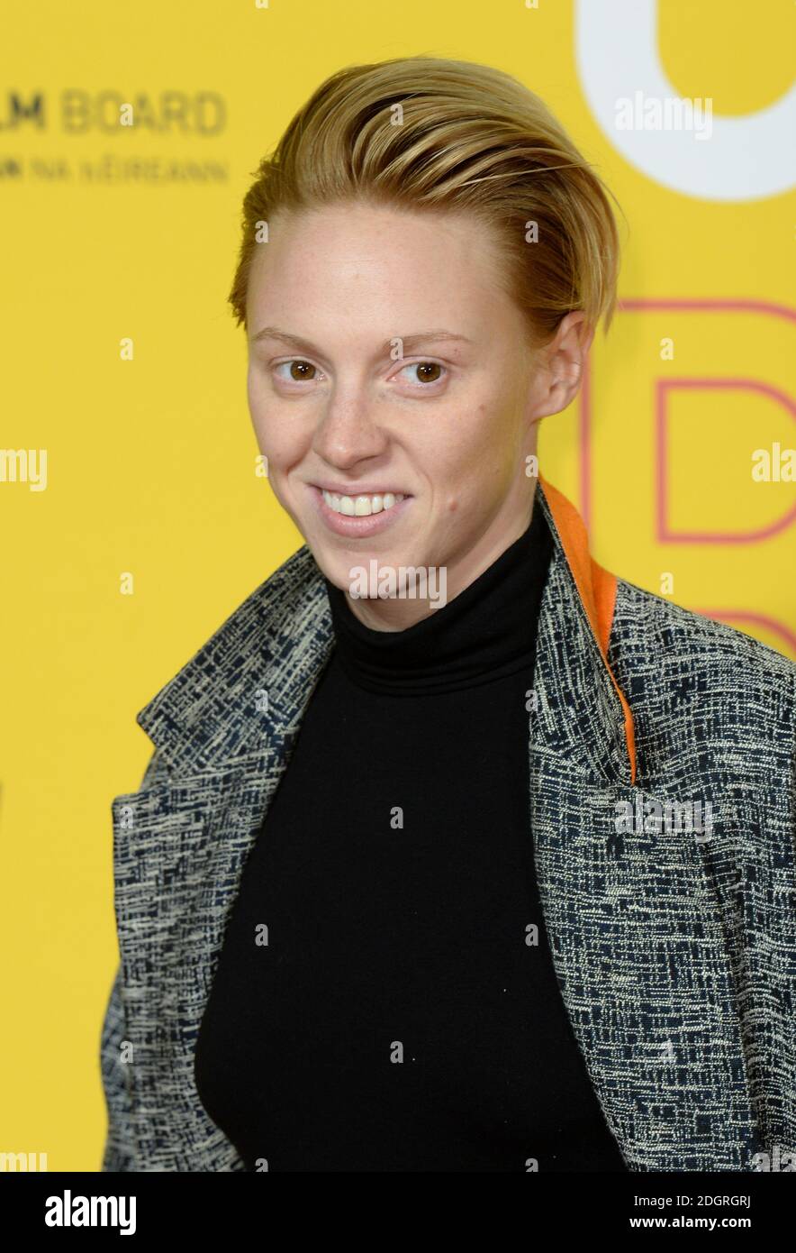 La Roux attending the Grace Jones Bloodlight and Bami Premiere, BFI