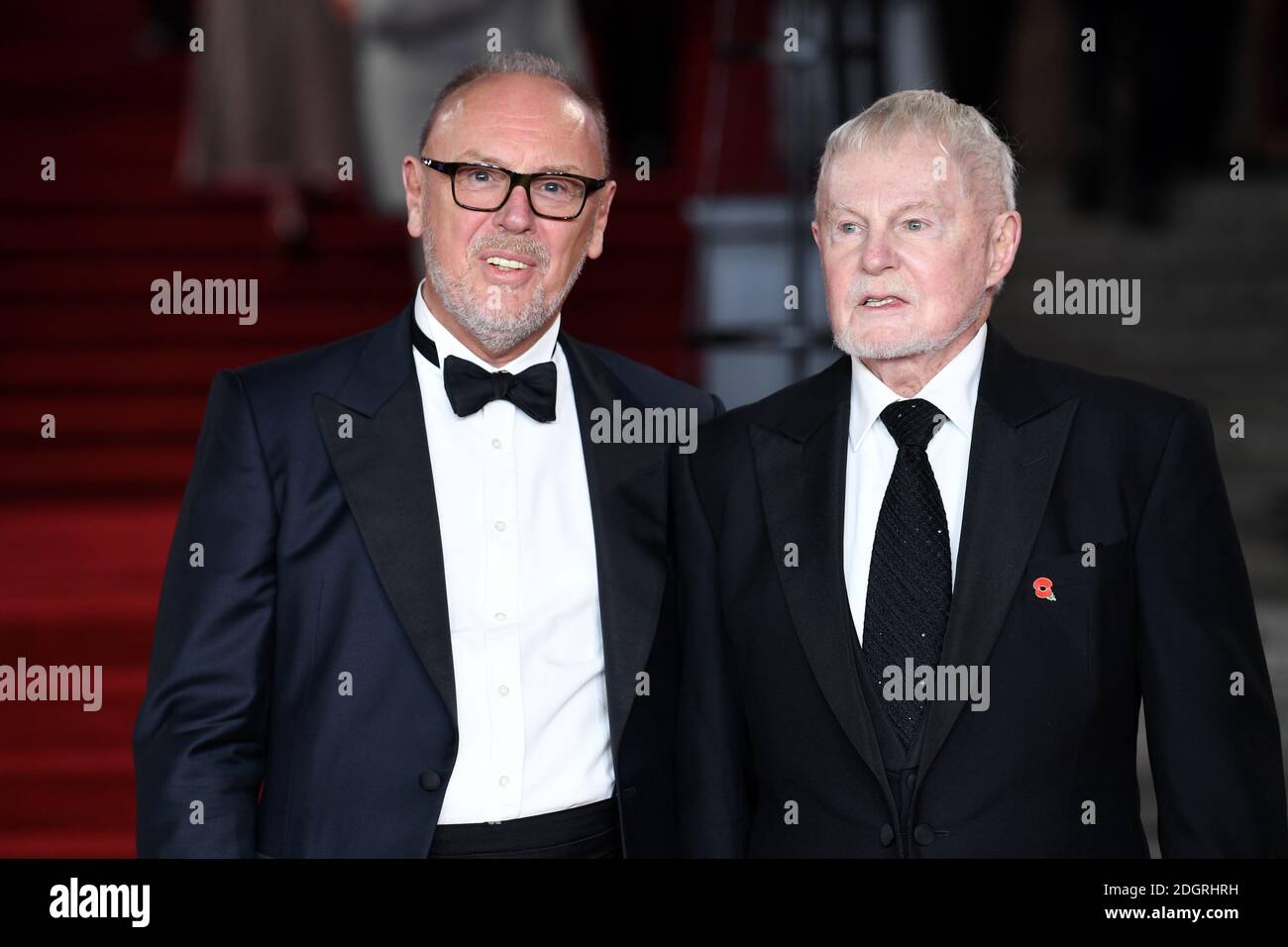 Derek Jacobi (right) and partner Richard Clifford attending the Murder ...