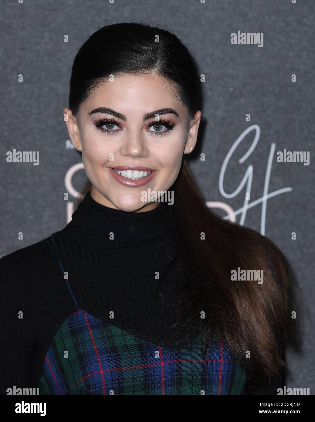 Emily Canham attending the Gigi Hadid x Maybelline launch party at