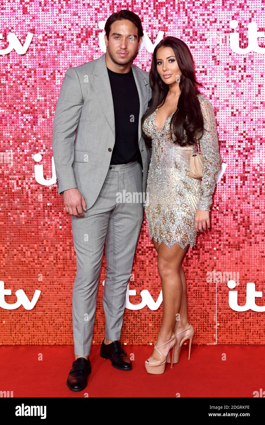 James Locke and Yazmin Oukhellou attending the ITV Gala 2017 held at