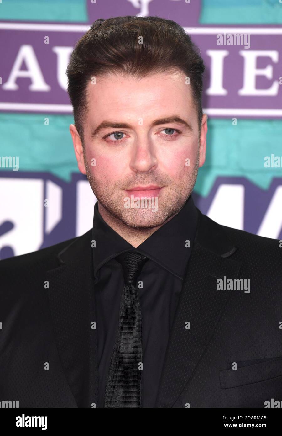 Mark Feehily arriving at the MTV Europe Music Awards 2017 held at The