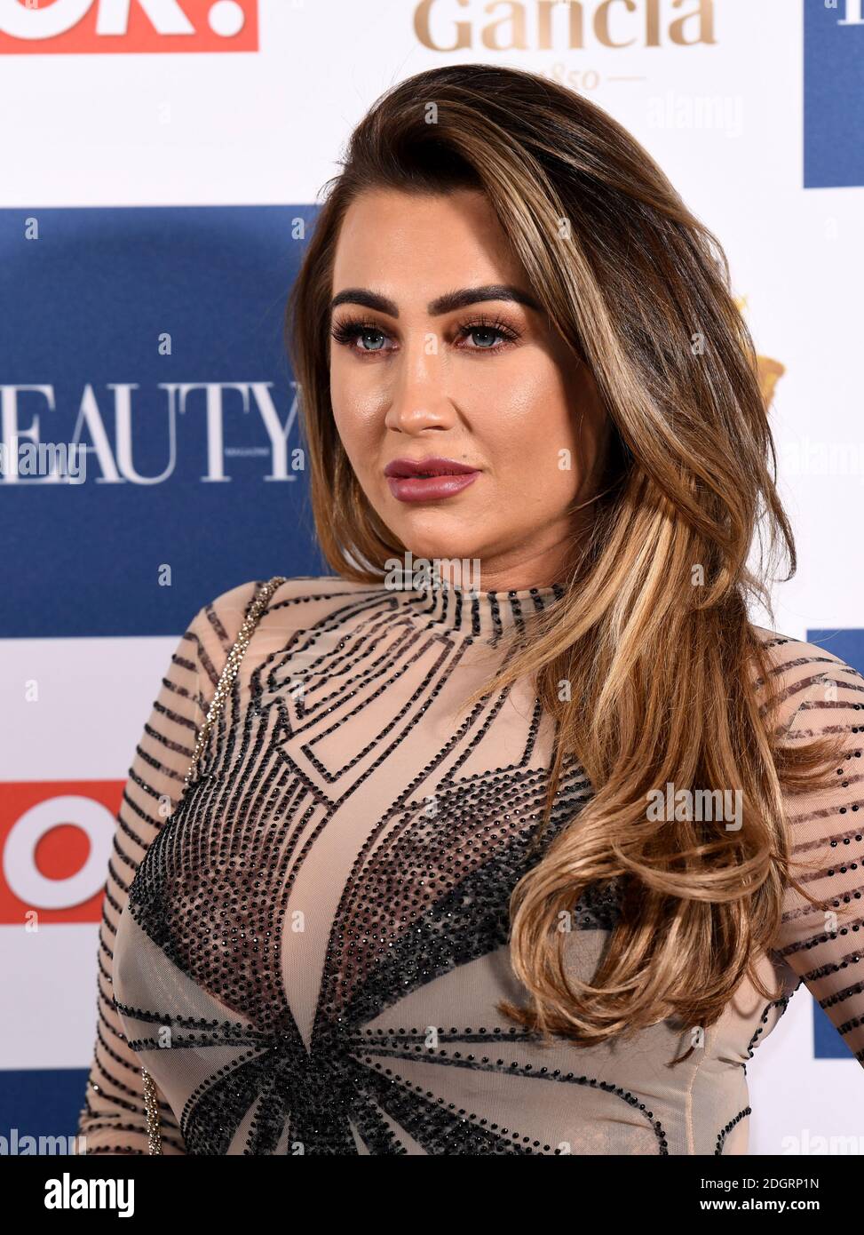 Lauren Goodger attending the Beauty Awards 2017 with OK! held at the