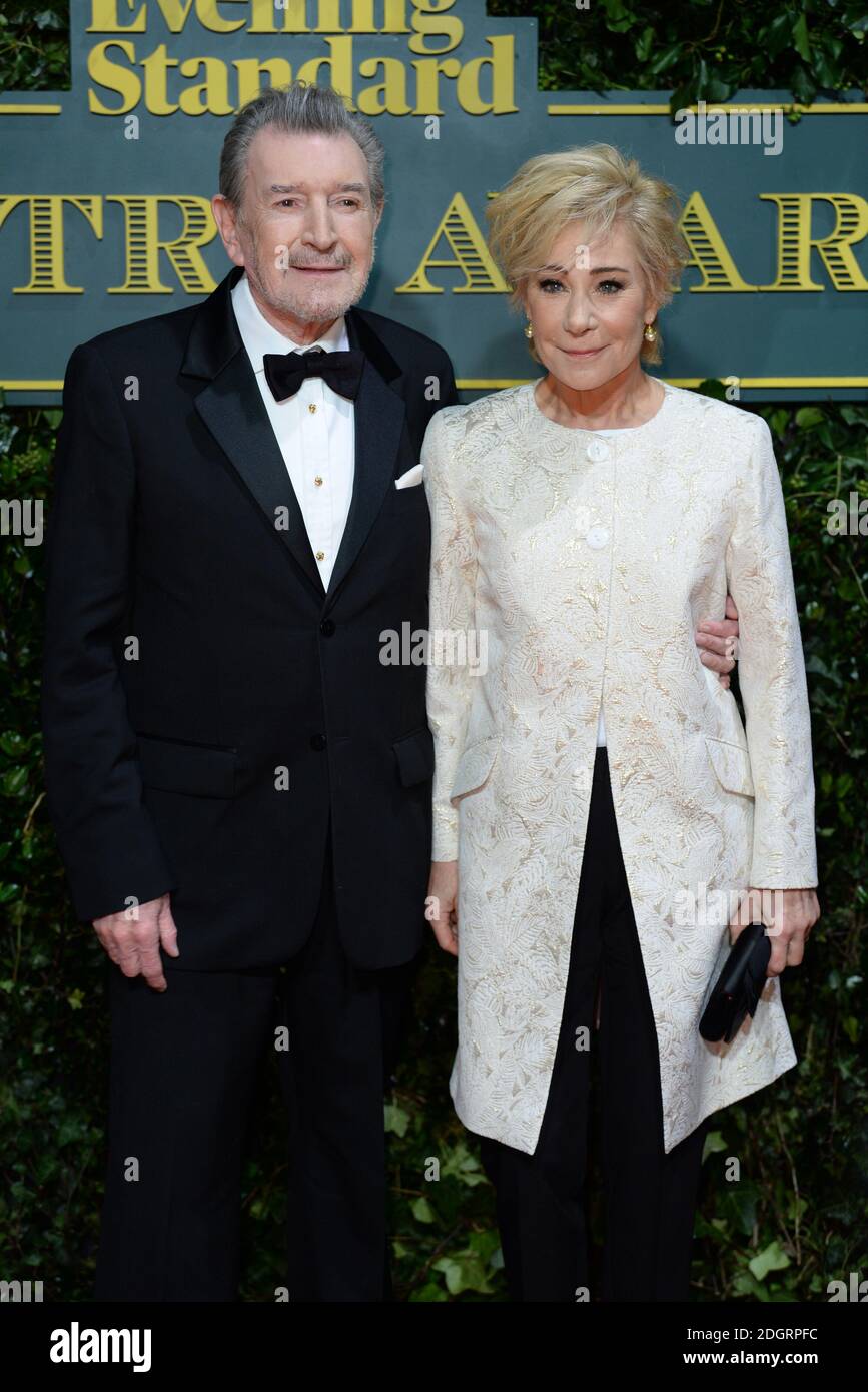 Zoe Wanamaker and husband Gawn Grainger arrives at the Evening Standard Theatre Awards at the Theatre Royal Drury Lane, London. Photo credit should read: Doug Peters/EMPICS Entertainment Stock Photo