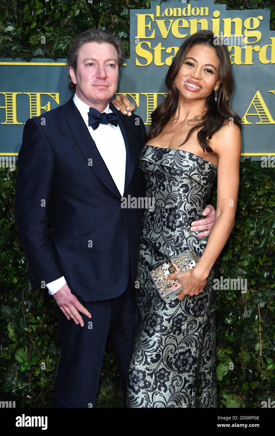 Ceawlin Thynn, Viscount Weymouth and Emma McQuiston arrives at the