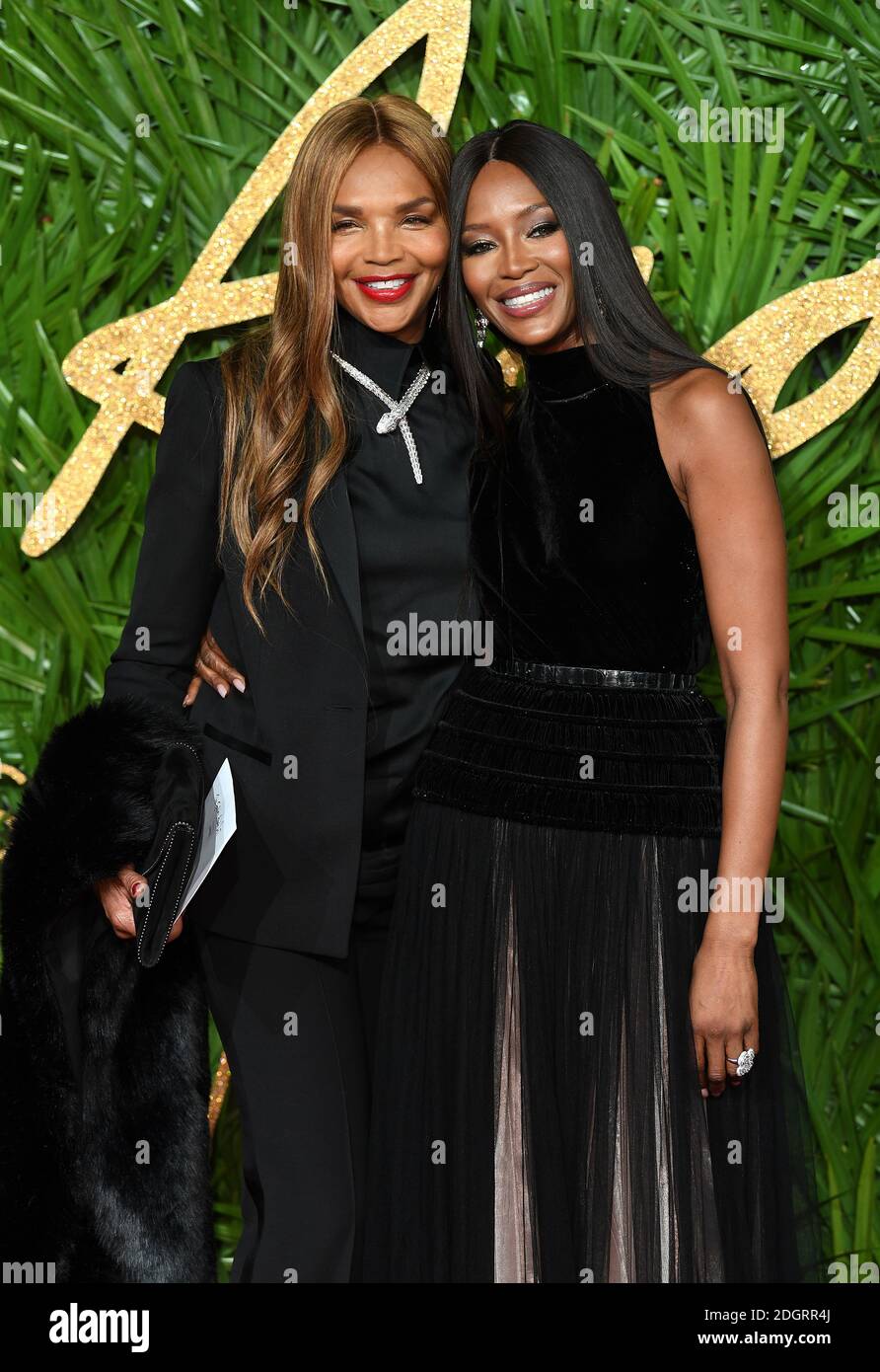 Valerie morris valerie morris and naomi campbell 2017 hi-res stock