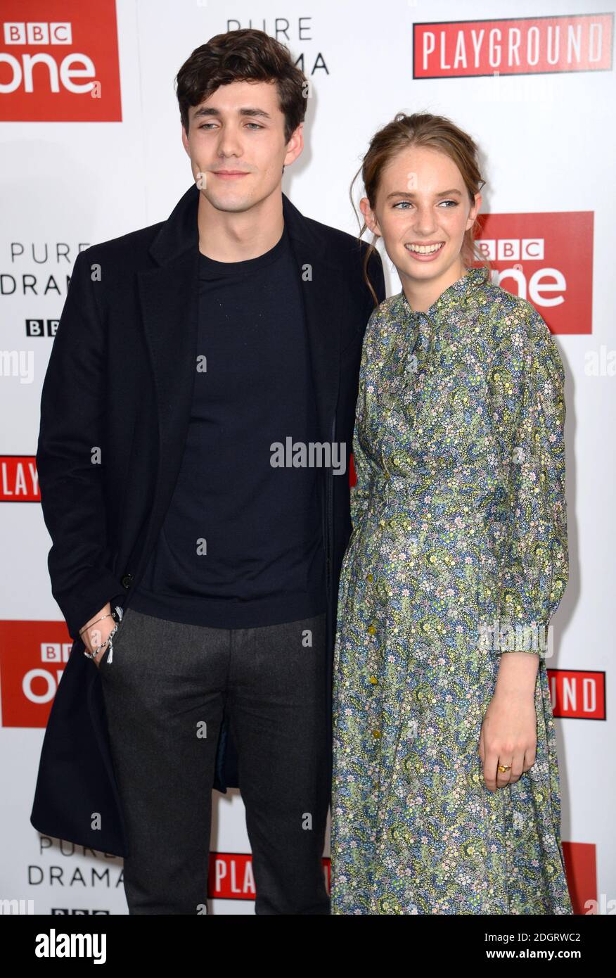 Jonah HauerKing (left) and Maya Hawke arriving at the Little Women