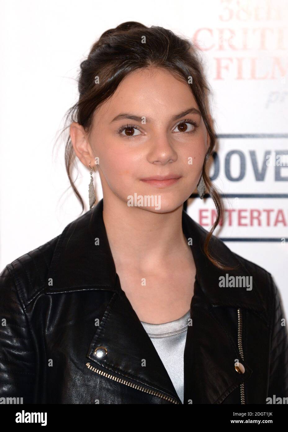 Dafne Keen arriving for the London Critics' Circle Film Awards at the