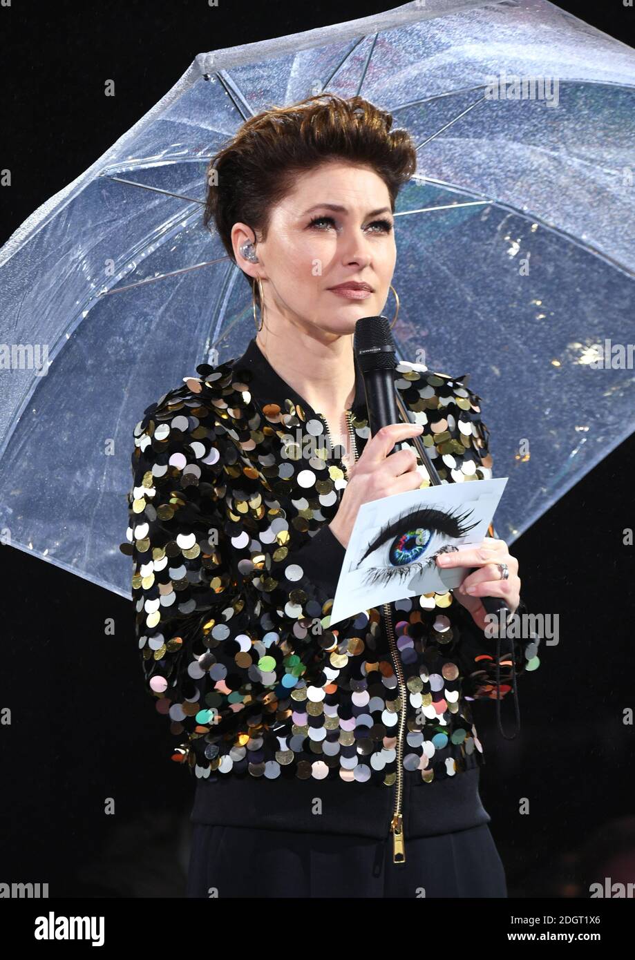 Emma Willis at the Celebrity Big Brother House 2018, Elstree Studios, Hertfordshire. Picture credit should read: Doug Peters/EMPICS Entertainment   Stock Photo
