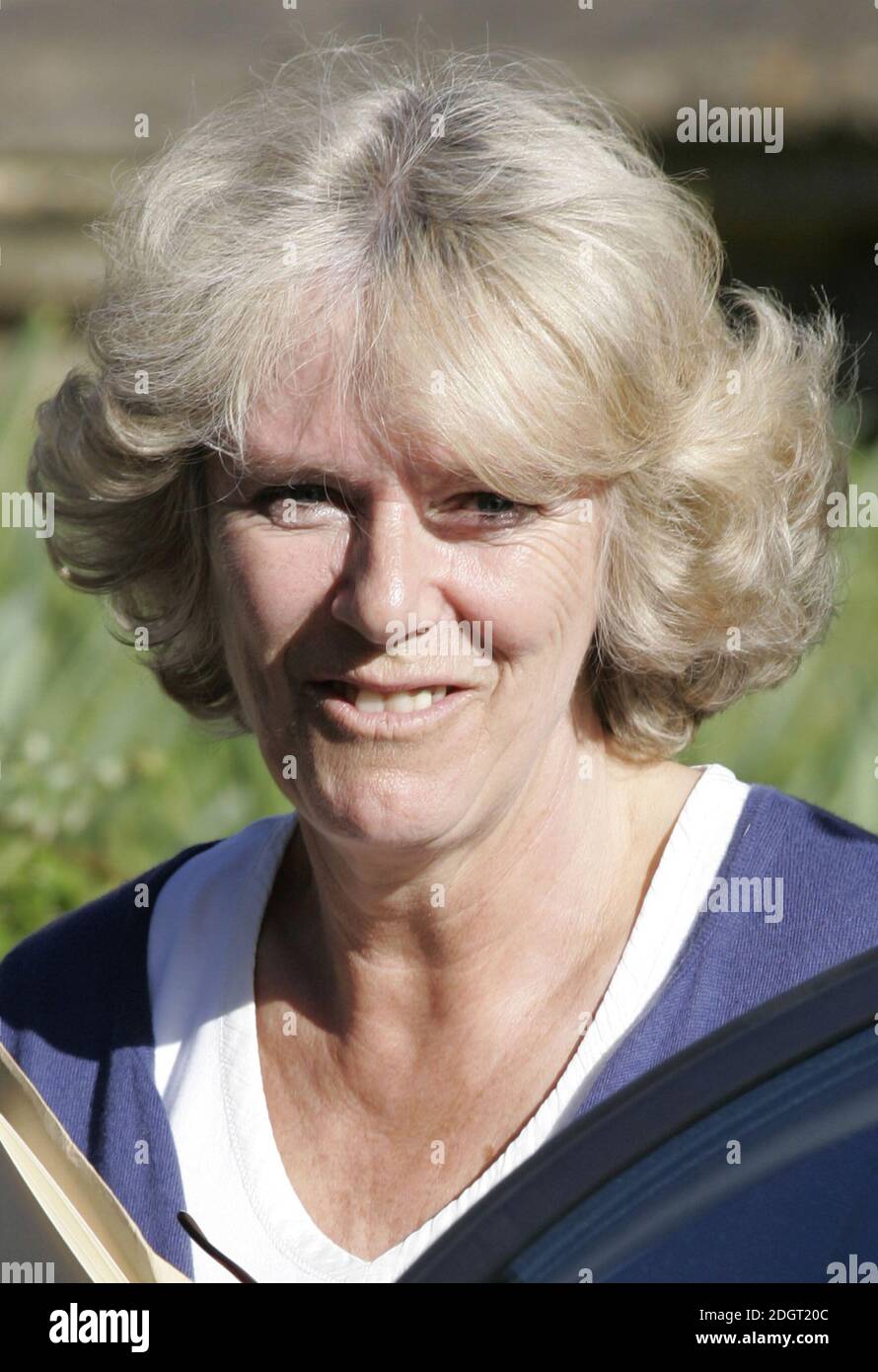 Camilla Duchess of Cornwall arrives for the rehearsal. Stock Photo