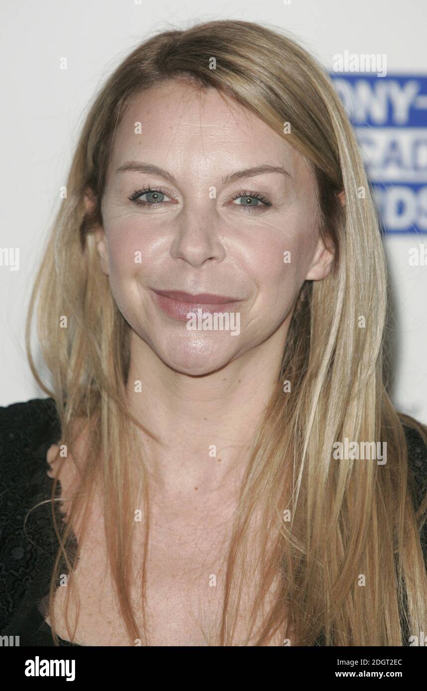 Leslie Ash arriving Stock Photo Alamy