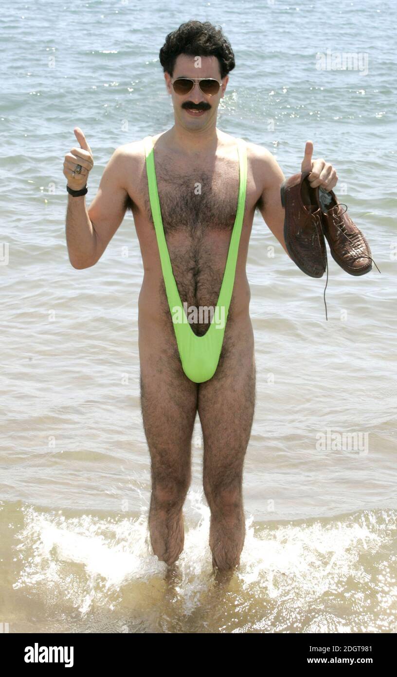 borat green thong