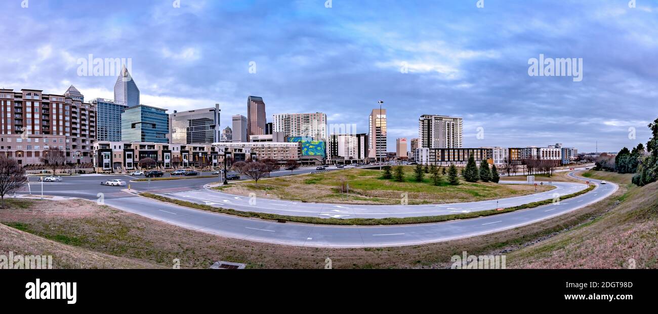 Charlotte north carolina growing city in north carolina Stock Photo Alamy