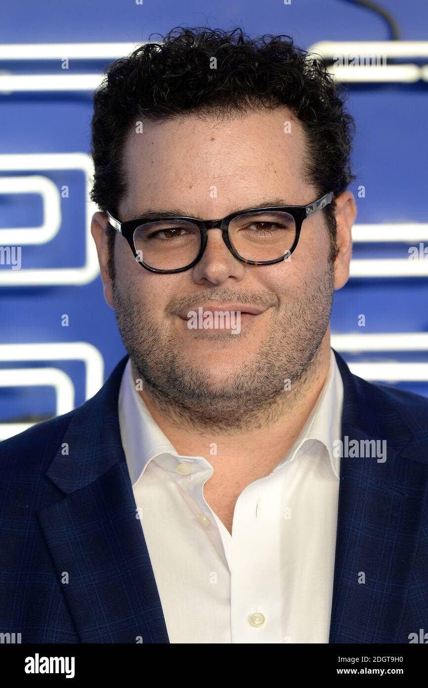 Josh Gad attending the European premiere of Ready Player One, held at the Vue Cinema West End, London. Photo credit should read: Doug Peters/EMPICS Entertainment Stock Photo