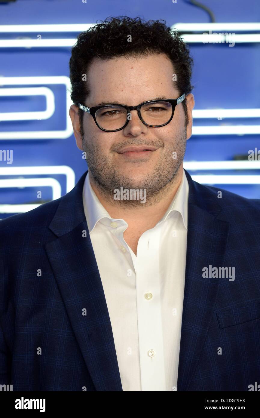 Josh Gad attending the European premiere of Ready Player One, held at the Vue Cinema West End, London. Photo credit should read: Doug Peters/EMPICS Entertainment Stock Photo