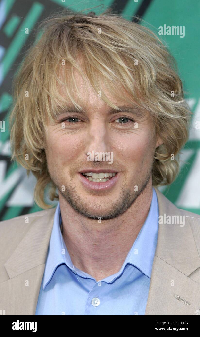 Owen Wilson arriving Stock Photo Alamy