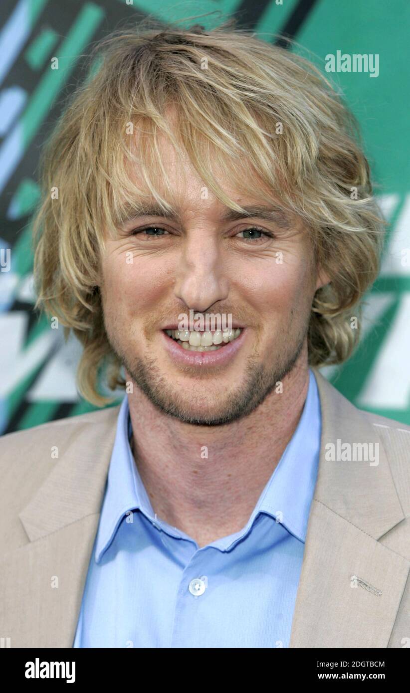 Owen Wilson arriving Stock Photo Alamy